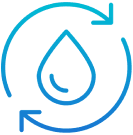 Water recovery rate